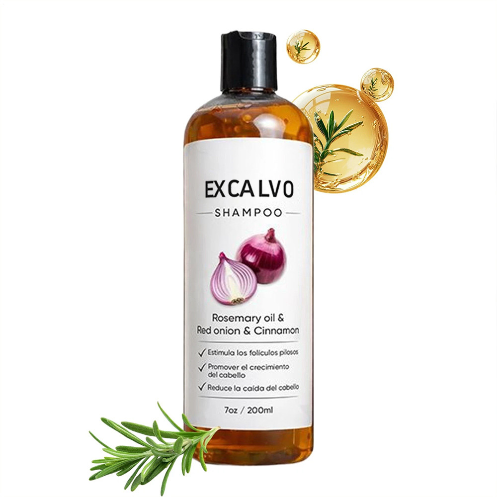 EXCALVO Natureal Organic Onion Scalp Therapy Shampoo with Essential Oil for Aromatherapy