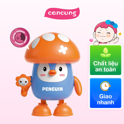 Chú nấm hình vịt cầm hoa vừa phát nhạc, nhảy múa và ghi âm giọng bé YN667206 C509 (Xanh dương)
