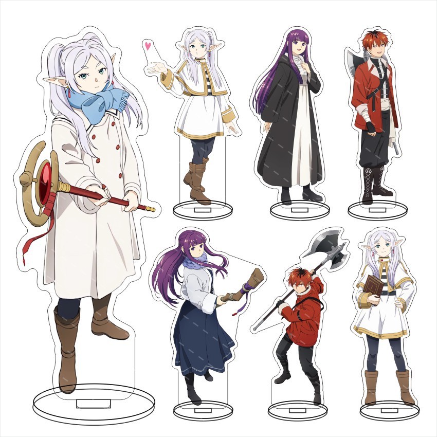 Chôn Frieren Frieren Frieren Acrylic Đồ trang trí Frieren Heta Frieren Hugh Tark Đồ trang trí acryli