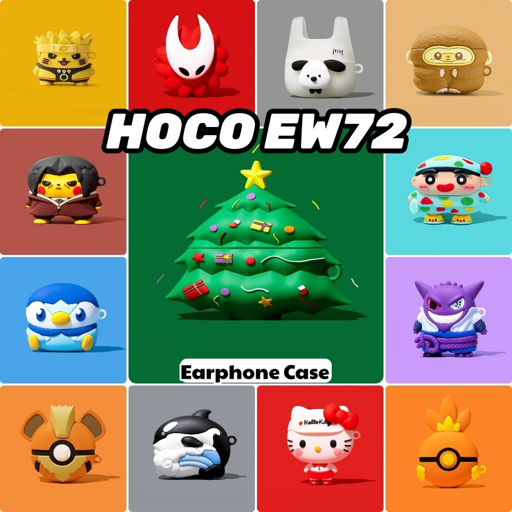 【imamura】Cho HOCO EW72 ốp tai ng Case phim hoạt hình Độc đáo Vỏ Bảo Vệ Hộp Sạc Tai Nghe