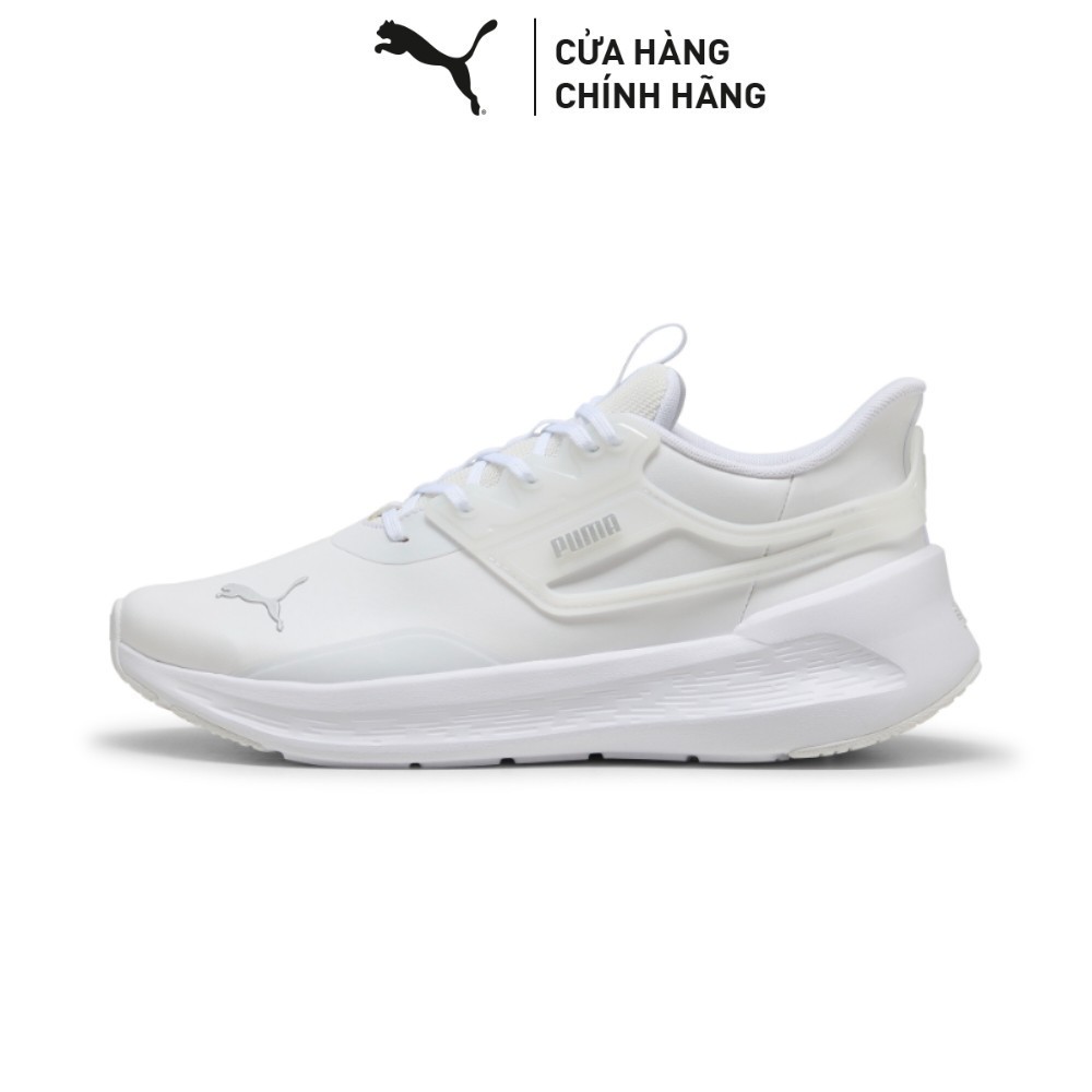 Giày Chạy Bộ PUMA Unisex Softride Symmetry SL White-Silver Màu Trắng