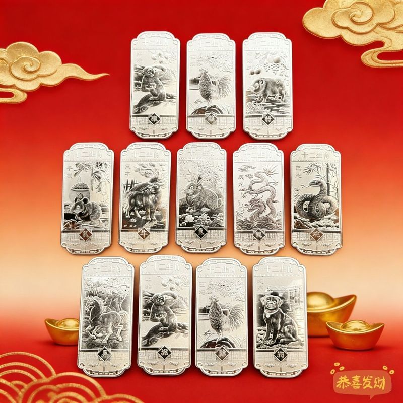 Trang sức bạc cung hoàng đạo - quà tặng sáng tạo cho năm mới và Tết Spring