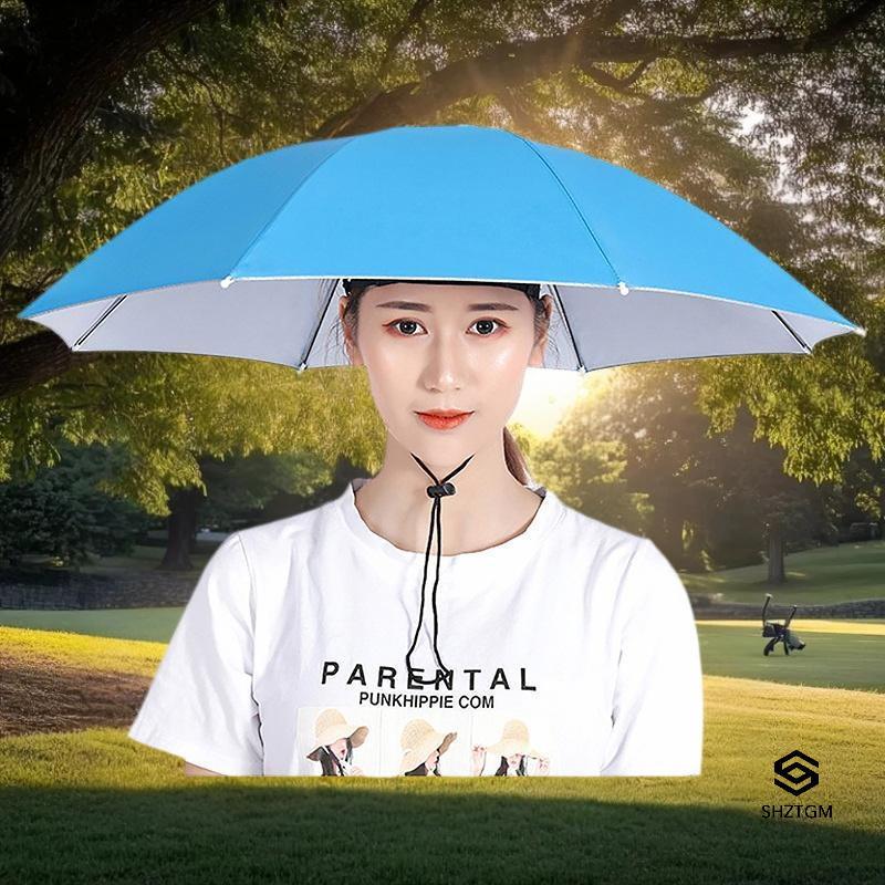 Mũ Ô Đầu Di Động Chống Mưa Chống Nắng Cho Câu Cá và Camping