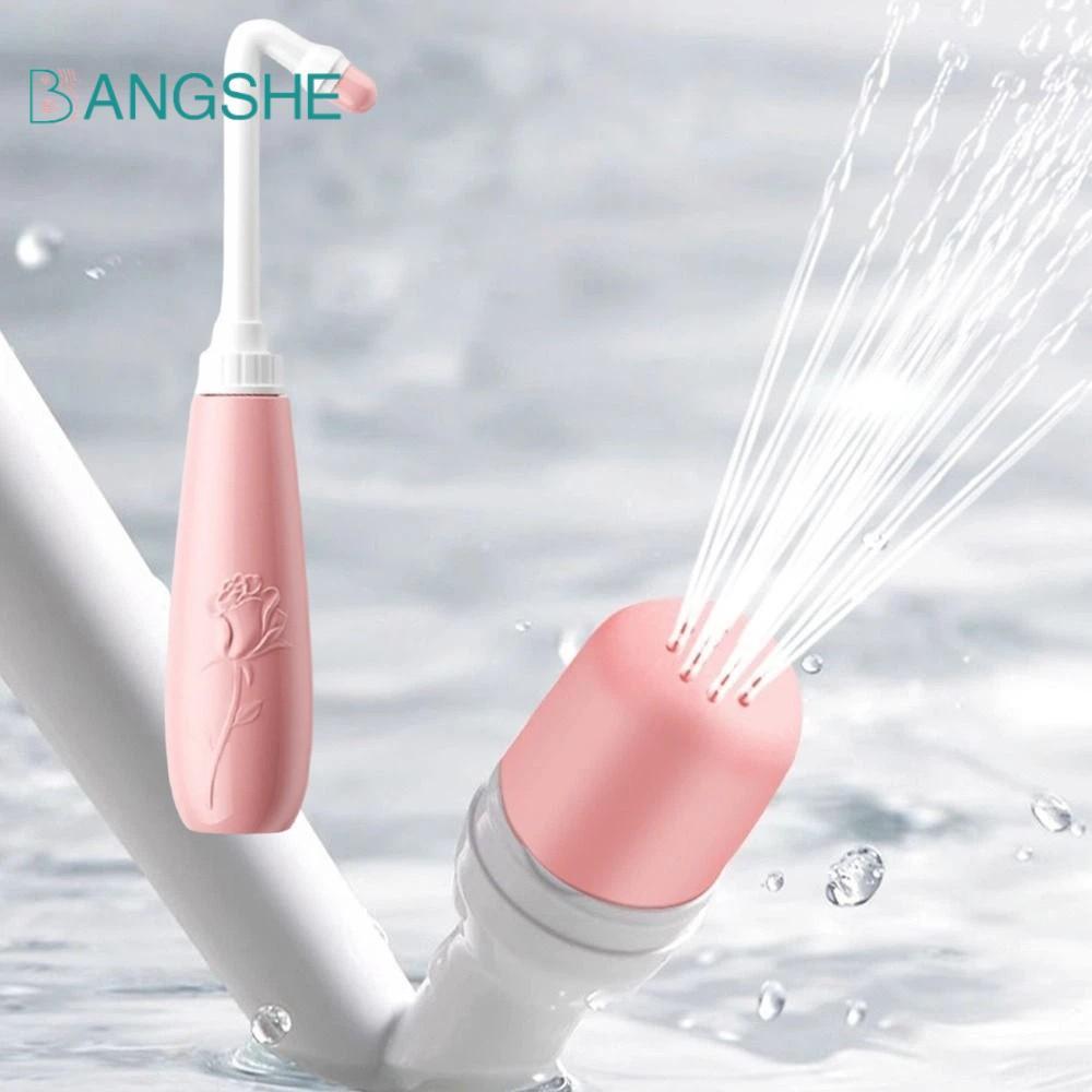 Máy phun Bidet cầm tay BANGSHE, Bidet cầm tay mềm tiện dụng, Vòi phun rửa hậu môn 500ml Máy làm sạch