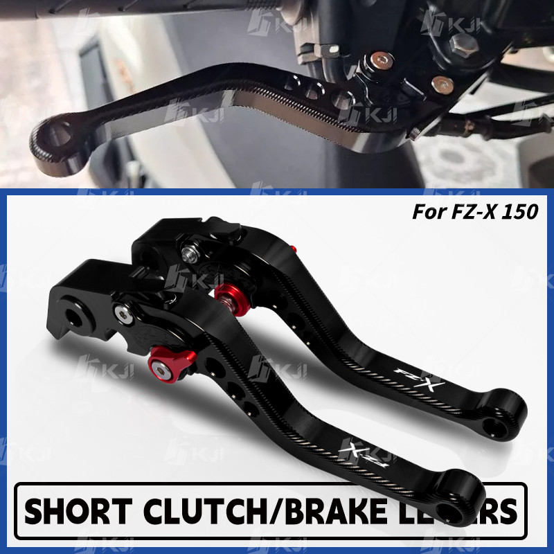 Dành Cho Yamaha FZ-X 150 / FZX 150 3D Phanh Ngắn Bộ Đòn Bẩy Tay Cầm Có Thể Điều Chỉnh Đòn Bẩy Phụ Ki
