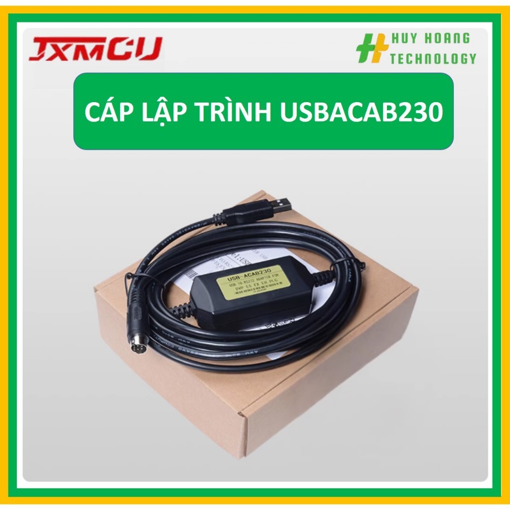 Cáp lập trình PLC Delta USBACAB230