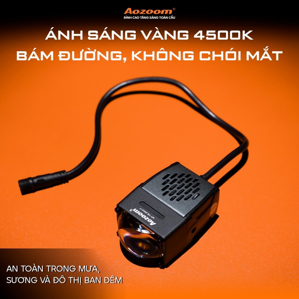[HÀNG MỚI]BI led  trợ pha Aozoom EX1 EXTRA LIGHTS