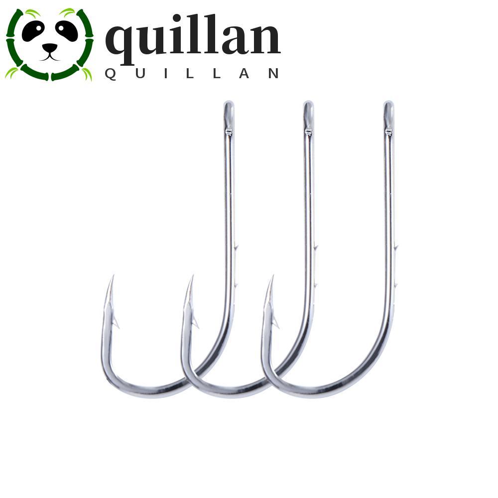 Quillan Offset Hook màu đen nickel, chống rỉ sét - Phụ kiện câu cá