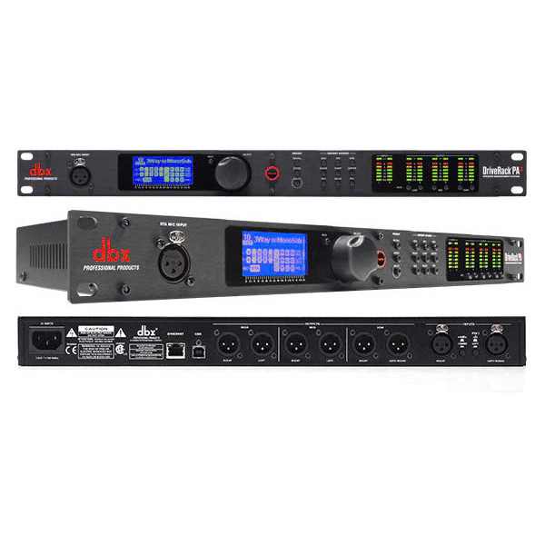Cốt số cross DBX DriveRack PA2 - phần mềm dễ chỉnh, lọc âm, chỉnh âm chi tiết - Vinh audio