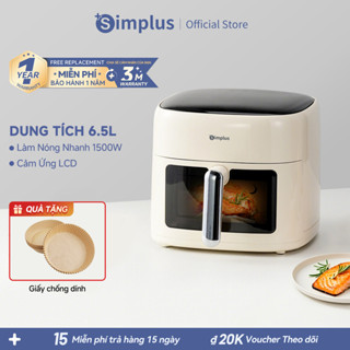 Simplus Nồi Chiên Không Dầu Dung Tích Lớn 6.5L Công Suất Cao 1500W CKZ-2328BDS2 - KQZG018