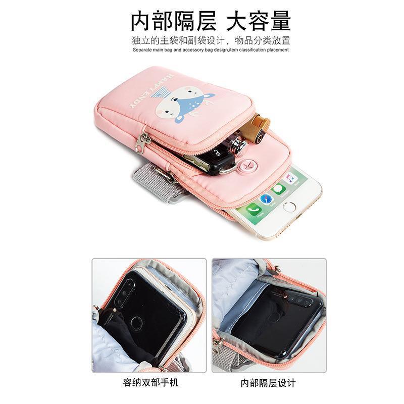 2024 Chạy Điện Thoại Di Động Túi Đeo Tay Túi Đeo Tay Thể Thao Ngoài Trời Điện Thoại Di Động Túi Đeo 