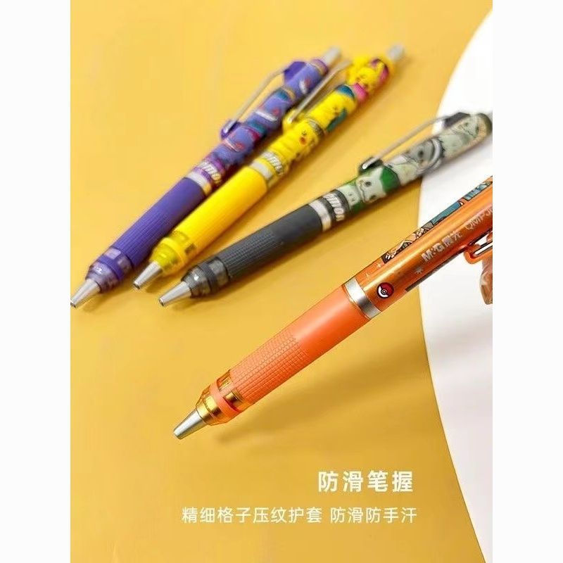 New Product#[Morning Light]Pokémon Mechanical Pencil Anti-Break Lead Student Cartoon Pikachu Mechani
