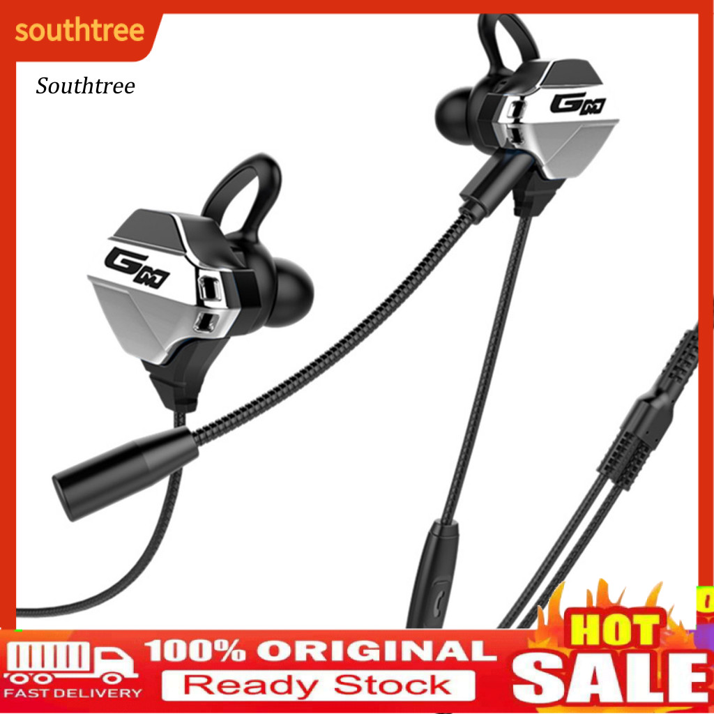 Tai nghe có dây SOU _ G10 Độ trung thực cao Khử tiếng ồn thông minh Tai nghe chơi game trong tai 35m