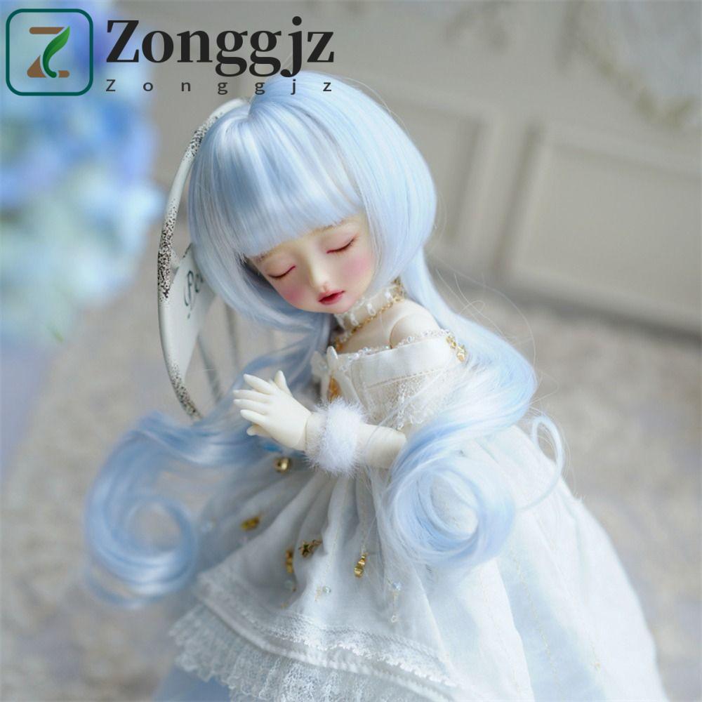 Tóc búp bê ZONGGJZ BJD SD, Tóc giả búp bê Bjd thủ công nhiều màu, tùy chọn Tóc xoăn sợi nhiệt độ cao