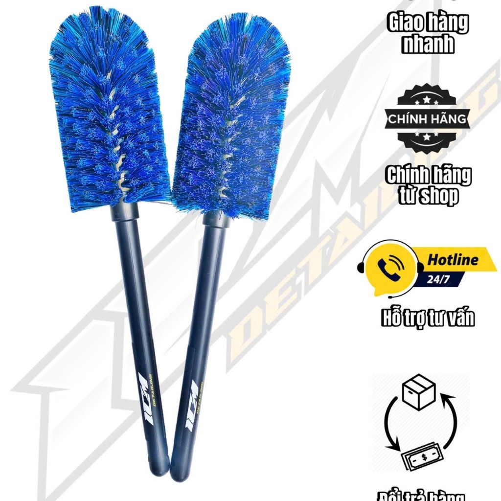 CỌ VỆ SINH MÂM LỐP BÁNH XE CHUYÊN DỤNG CHÍNH HÃNG ICM Detailing  - MVN AUTO