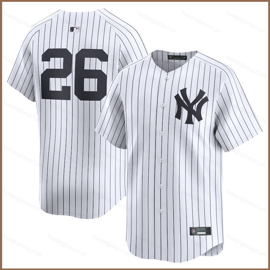 Jersey Nhà Mới 2024-2025 MLB New York Yankees DJ LeMahieu - Cardigan Áo Thể Thao Cho Người Hâm Mộ