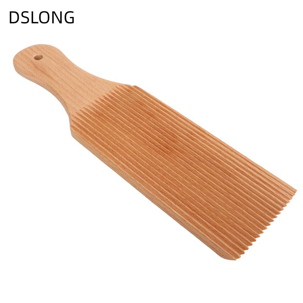 DSLONG Gnocchi Board, Gỗ sồi Slanted Board Garganelli Paddle, Tiện ích nhà bếp Chuyên nghiệp Chống m