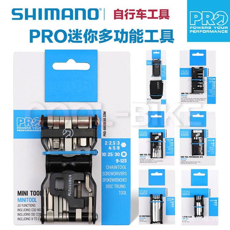 Bán chạy SHIMANO SHIMANO PRO Mini Tool Kết hợp đa chức năng Công cụ sửa chữa ô tô Sửa chữa di động Cờ lê Allen