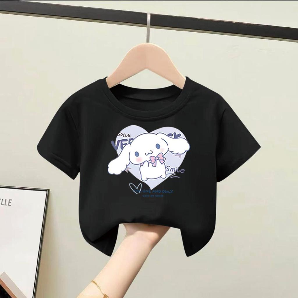 Unisex short-sleeve round-neck shirt small form size up 1 Cho bé