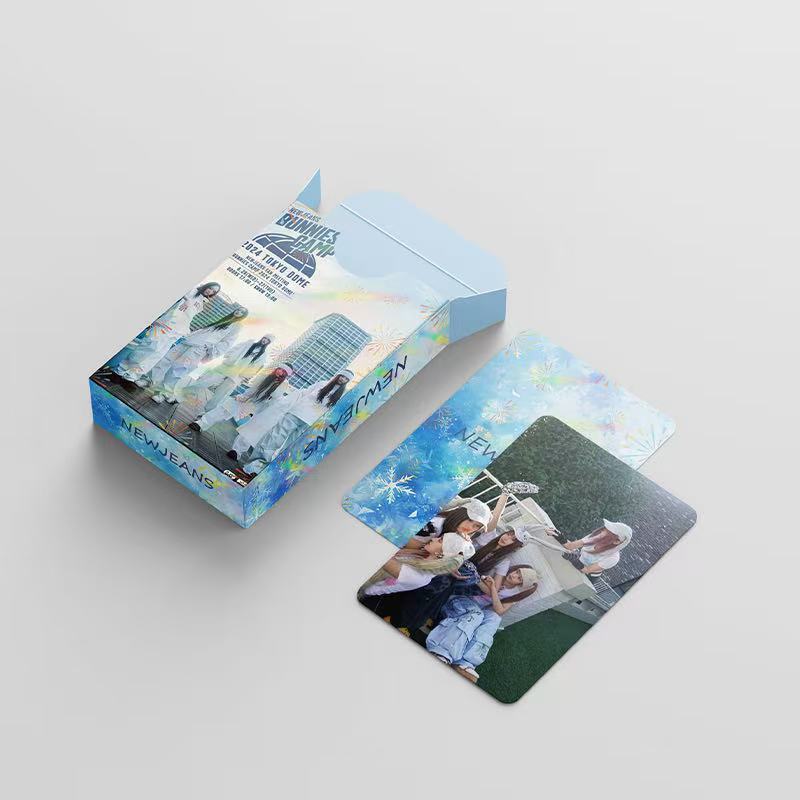 55 Cái / hộp NJ Photocards Bunnies Camp 2024 fan meeting Tokyo Dome Hiệp Hội Cổ Tích Siêu Nhiên Bunn