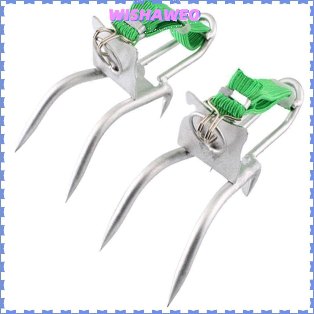 WISHAWEO Cực Leo Gai Giày Sắt Ram Sừng Leo Núi