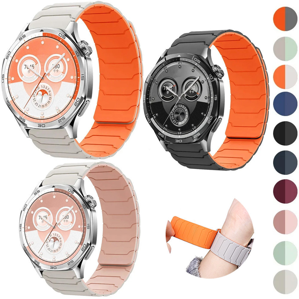 Dây đeo silicon từ tính 22mm cho Mibro Watch GS Pro2 Active2 Lite 3 Pro A1 A2 A3 X1 T2 C3 C4 T2 Lite