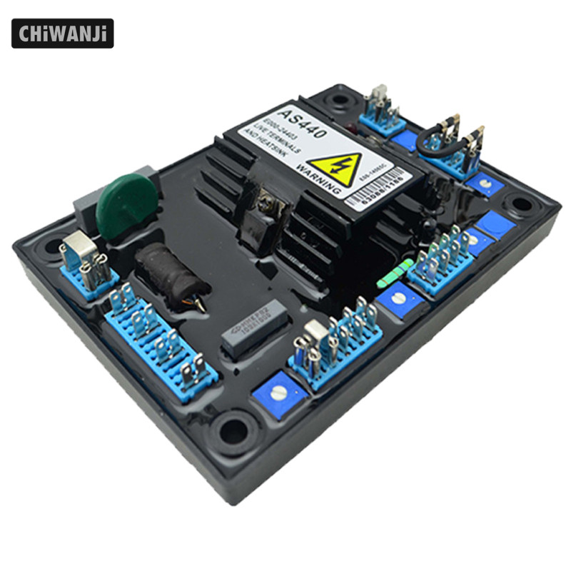 Mô-đun điều khiển điều chỉnh điện áp tự động kích thích AS440 AVR với mức thấp ()