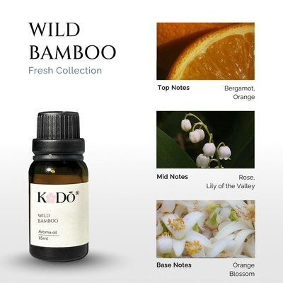 Tinh Dầu Nước Hoa KODO Wild Bamboo - Tinh Dầu Xông Phòng Thiên Nhiên Thuần Khiết & Tươi Mới