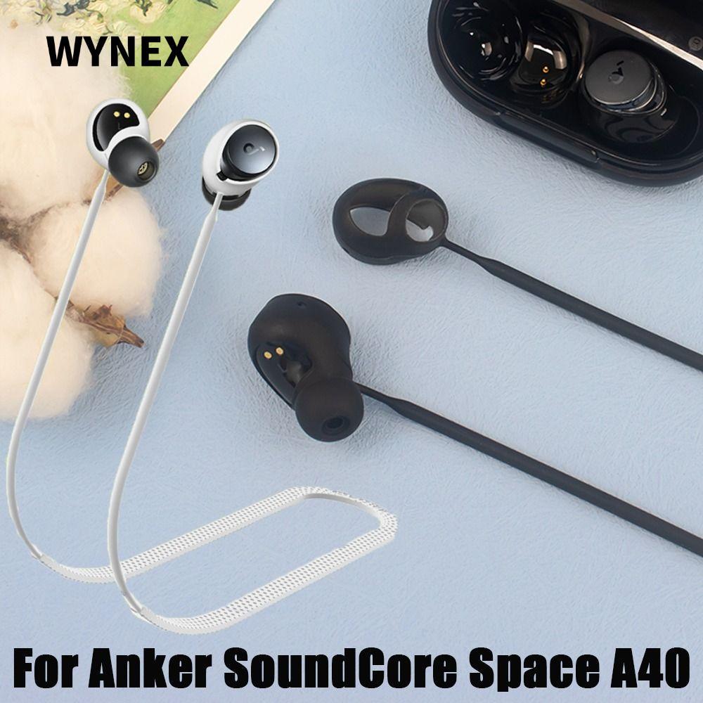 Dây treo cổ WYNEX, Dây đeo chống mồ hôi linh hoạt, Dây silicon chống thấm nước mềm cho Anker SoundCo