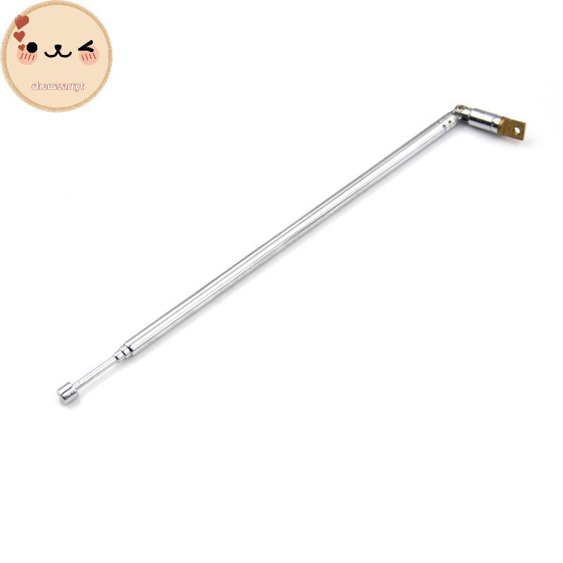 Chee Metal Full-channel AM FM Radio Ăng-ten kính thiên văn Chiều dài 63cm 4 phần EN