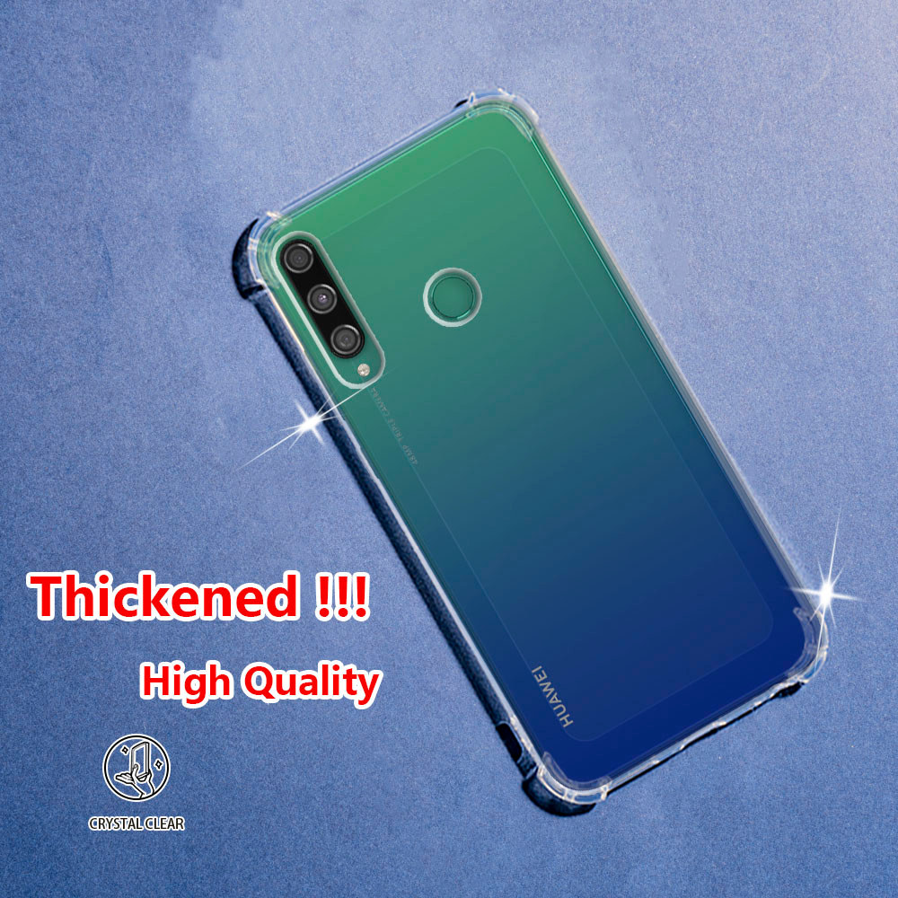 Dành Cho Huawei Y7P 2020 P40 LIte E Honor 9C ART-L28 ART-L29 Crystal Clear Jelly Case Air-Guard Corn