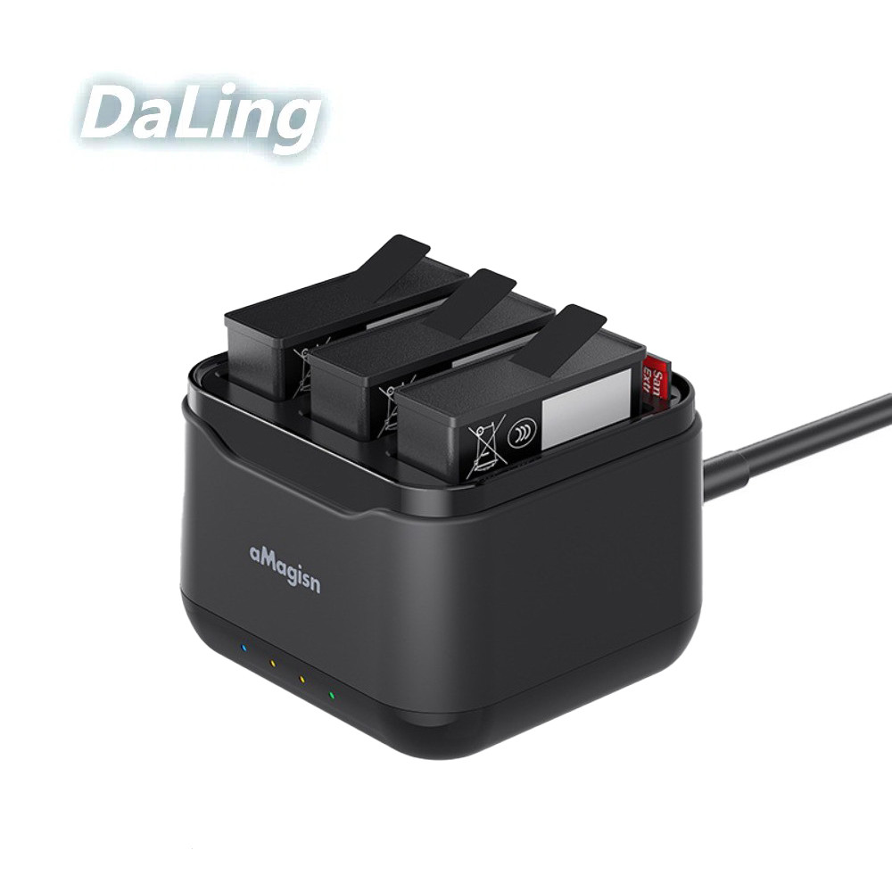 Dành Cho DJI Osmo360 / Action5Pro Đế Sạc Pin Action4 / 3 Phụ Kiện Sạc