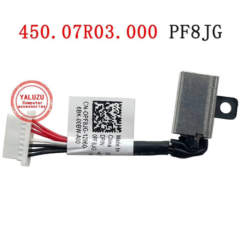Laptop MỚI DC Jack Cáp Cho Lenovo DELL Inspiron 13 7368 7378 7579 7570 7573 P69G JDX1R 0PF8JG 450.07