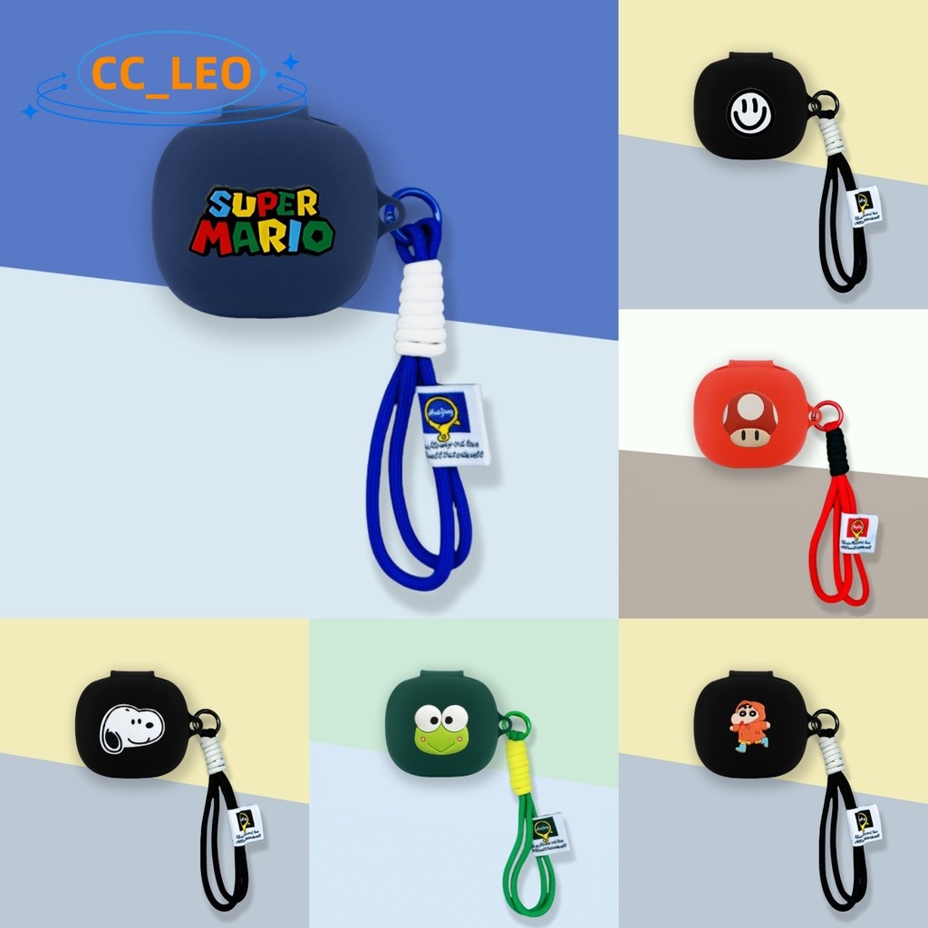 Suitable for EarFun Air Pro 3 Case Cartoon Mario Silicone Soft Case for EarFun Air Pro 3 Shockproof 