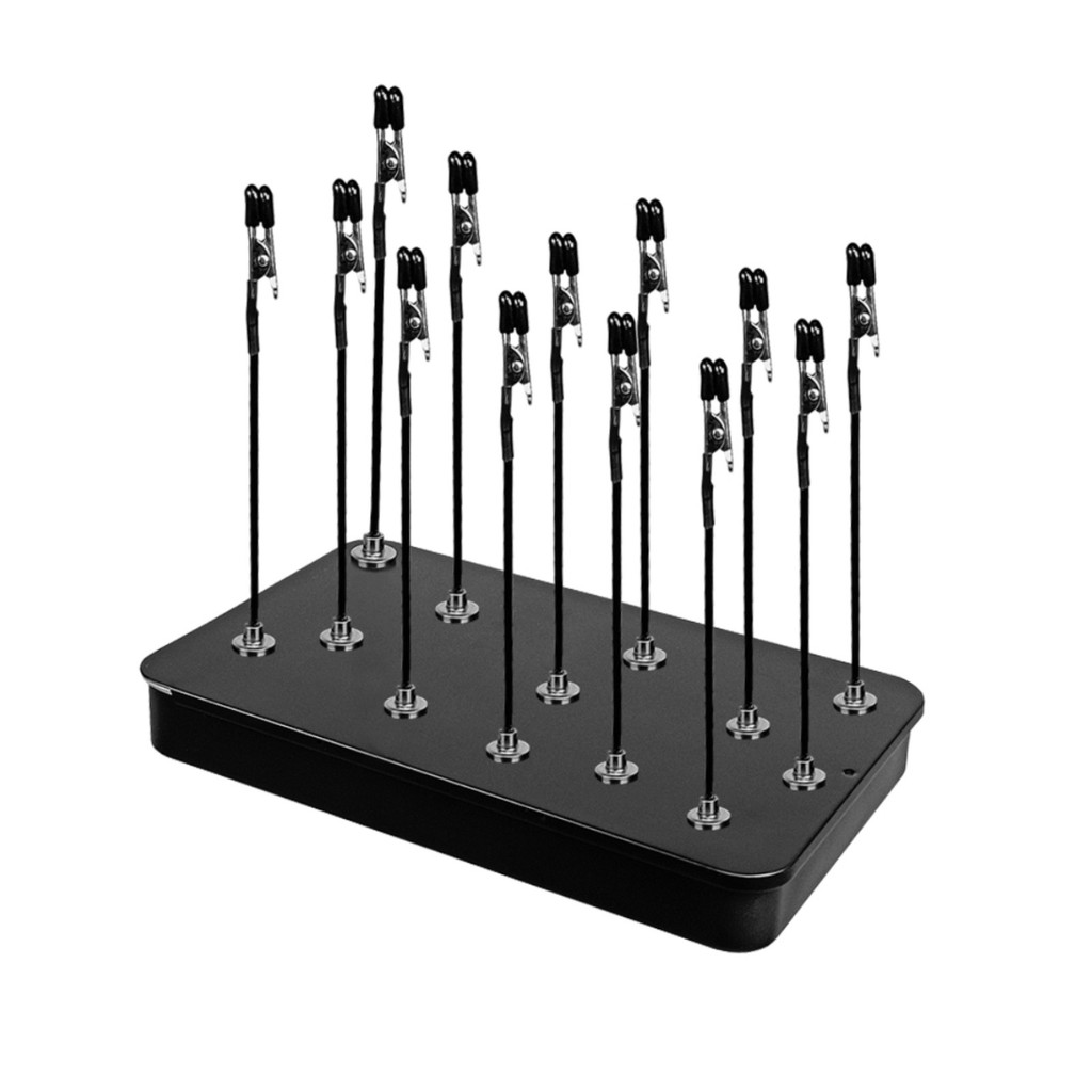 Kim loại di động Kẹp tô màu từ tính Đế Gundam Model Coating Coloring Tool Table Spray Paint Cool Dry