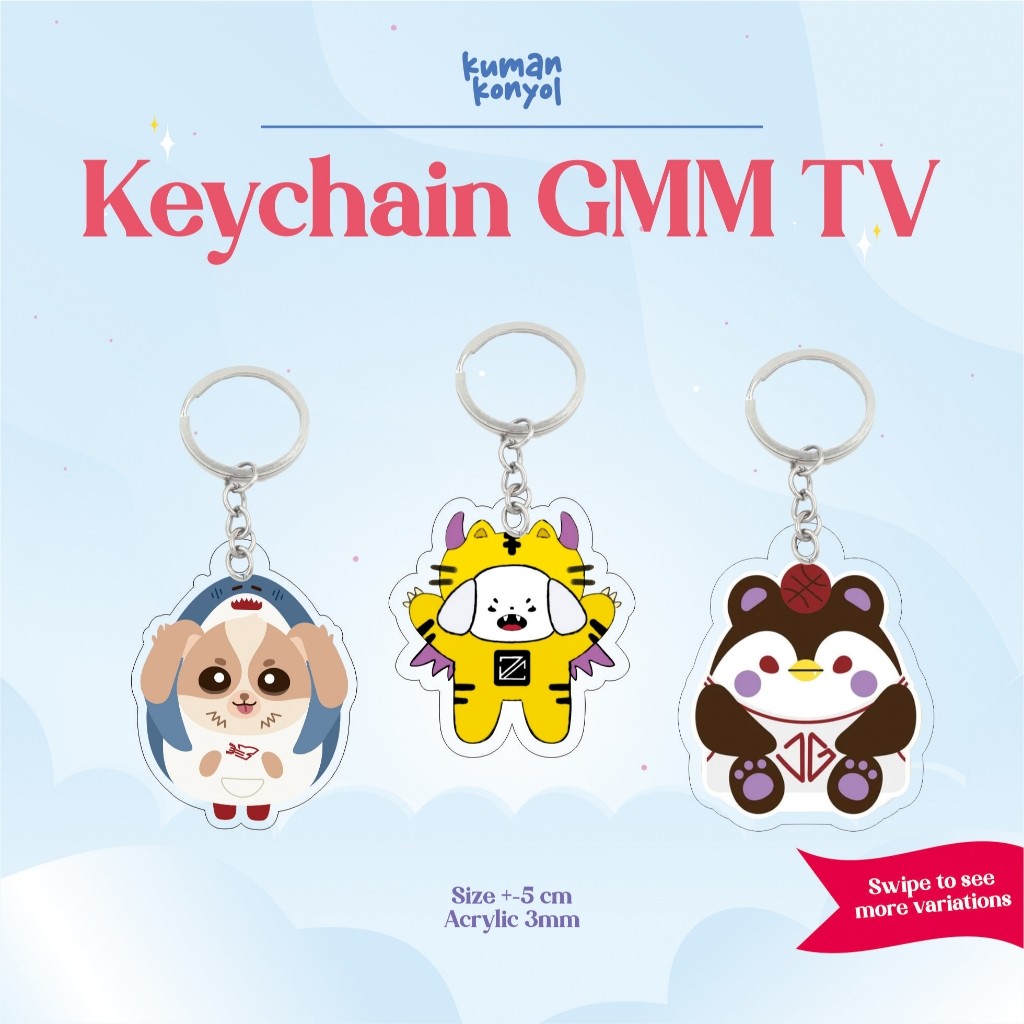 KEYCHAIN GMM TV - FANMADE - PERMPOON JAIDEE - GANCI