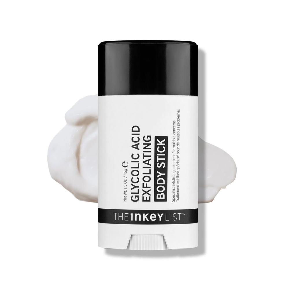 TheINKEYListGlycolicAcidExfoliatingBodyStick-DeepExfoliationforRough, Bumpy, FragranceFree, TargetsK