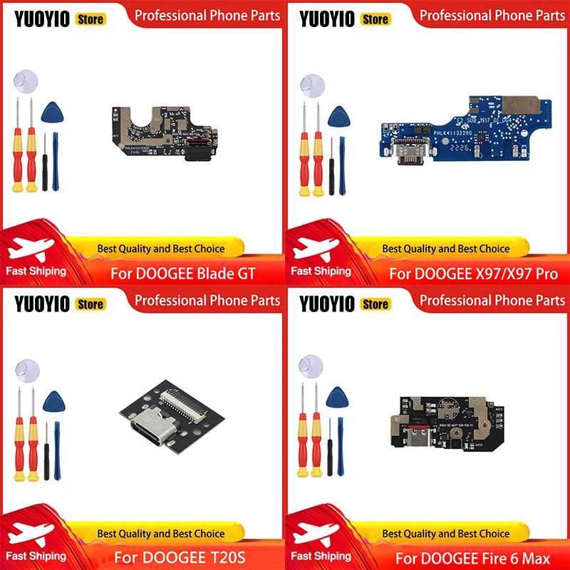 Chính Hãng Cho DOOGEE Blade GT Fire 5 Ultra Fire 6 Fire 7 Max X97 Pro T20S T20 Mini USB Sạc Dock Cổn