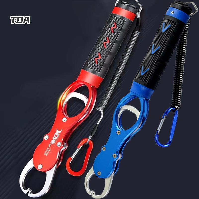 TOA Fishing Gripper Lip Grippers Fishing Fish Grabber Tool Kẹp môi có trọng lượng Chống rỉ sét cho n