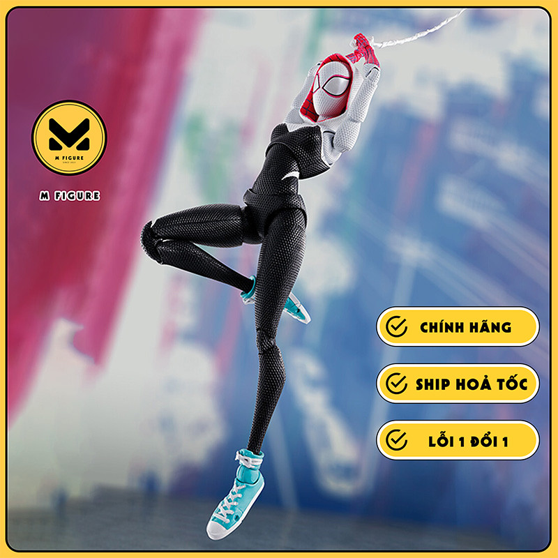 MÔ HÌNH Gwen Stacy (Ghost-Spider) - Spider-Man: Across the Spider-Verse - S.H.Figuarts (Bandai Spiri