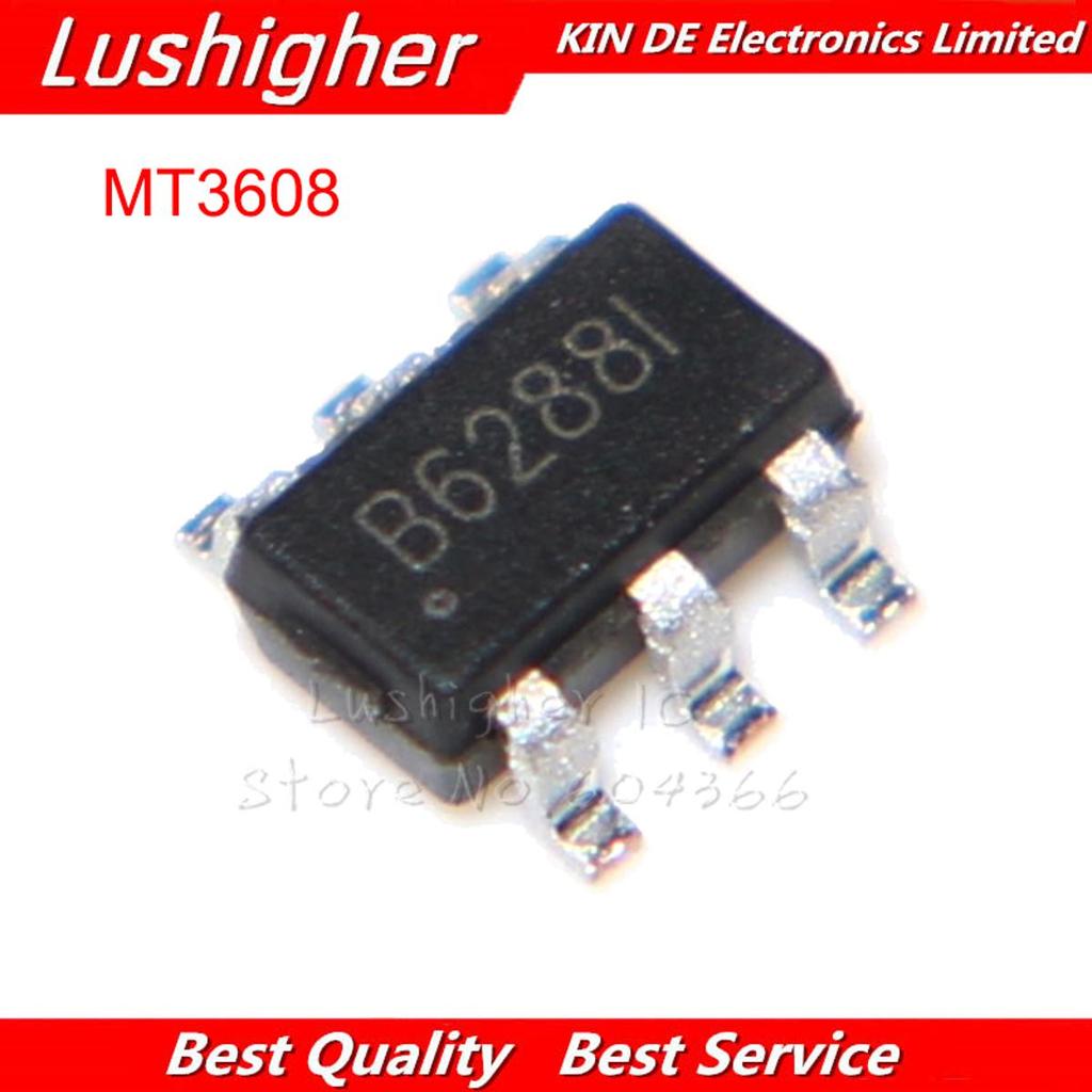 20 CÁI MT3608 B628 SOT23-6 MT3608 Mới Chính Hãng