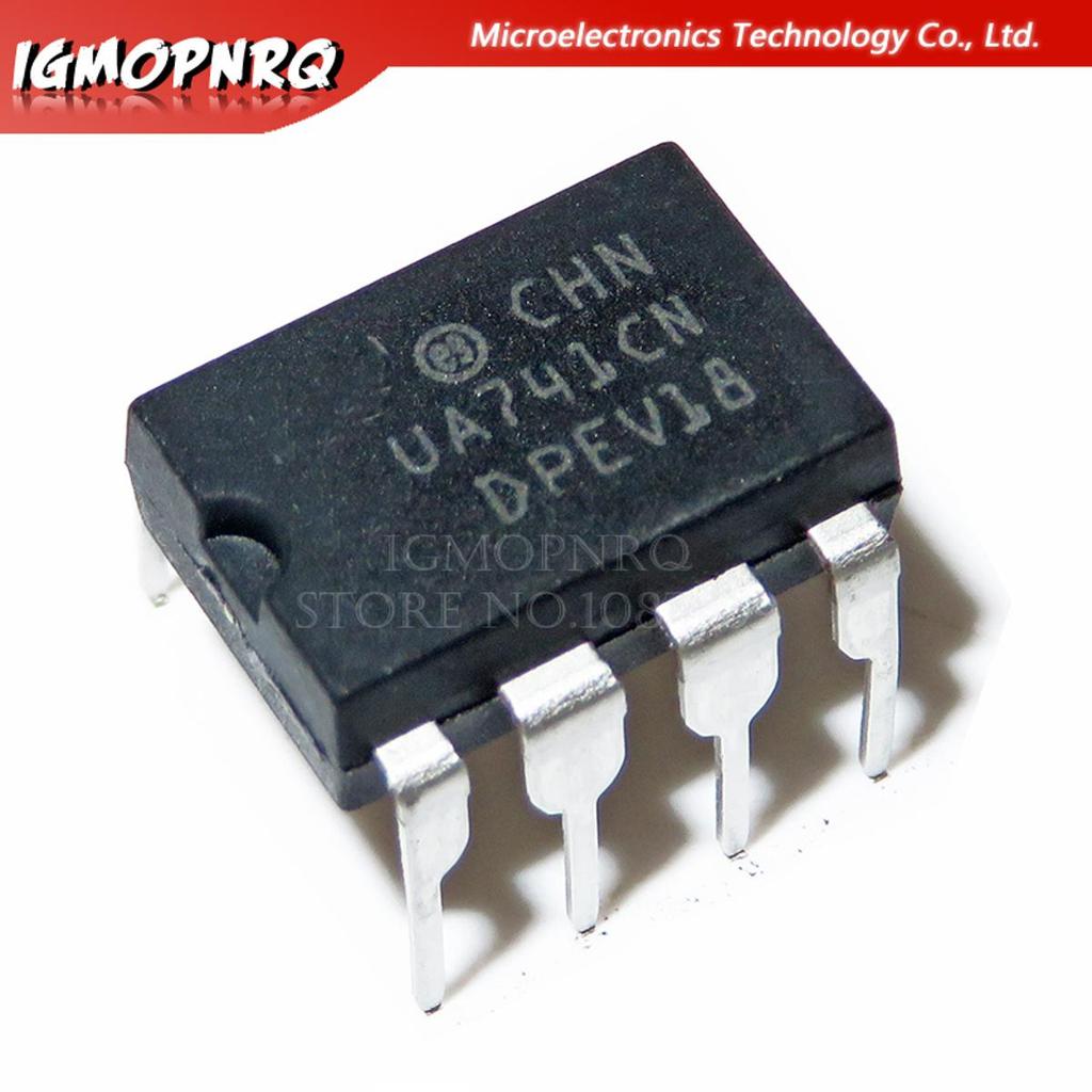 10 Chiếc LM741CN DIP8 LM741 DIP DIP-8 741CN DIP-8 Khuếch Đại Hoạt Động LM567CN LM833N LMC555CN LM567