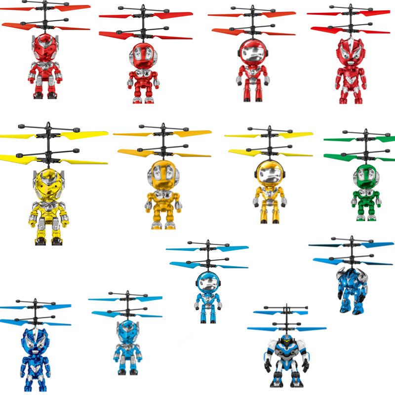 Mecha Warrior Máy bay cảm ứng Spaceman Spaceman Máy bay cảm ứng Điều khiển bằng tay Cảm ứng Đồ chơi 