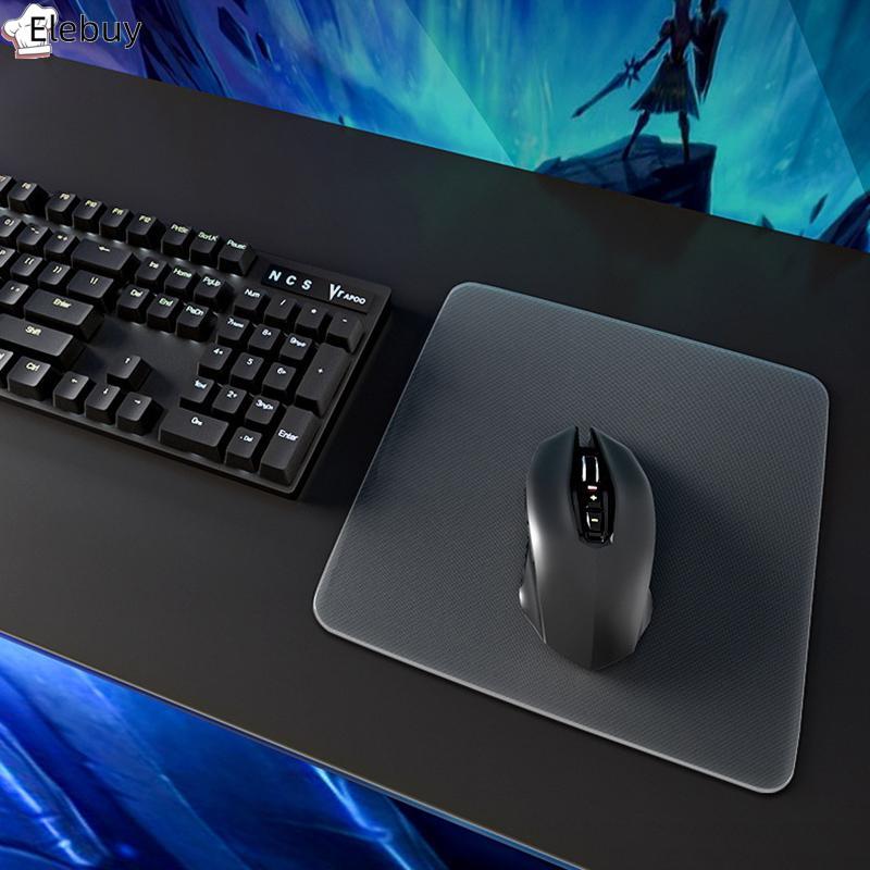 [Ele-T] Miếng Lót Chuột Quang Chơi Game Bằng Kính Trong Suốt E-Sport FPS Game Thủ Phụ Kiện Chuột Thả