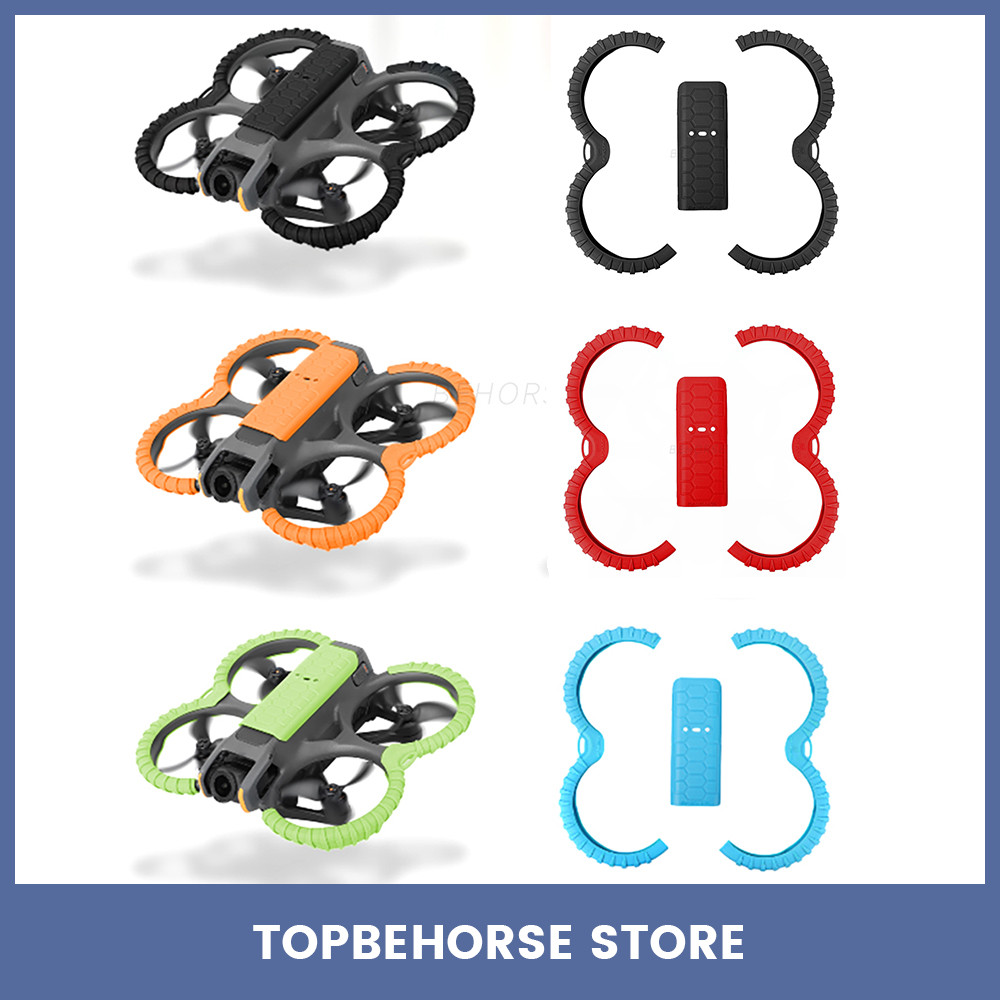 Dành Cho DJI Avata 2 Cánh Quạt Bảo Vệ Cản Bảo Vệ Vòng Cánh Quạt Chống Trầy Xước + Bộ Tấm Bảo Vệ Vỏ T
