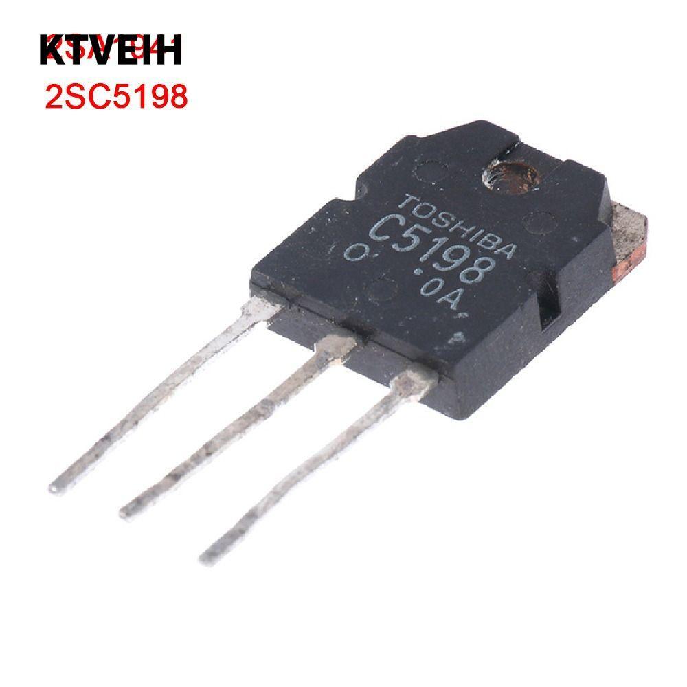 KTVEIH 3 Cặp Bộ Khuếch Đại Âm Thanh Bền Transistor C5198 2SC5198