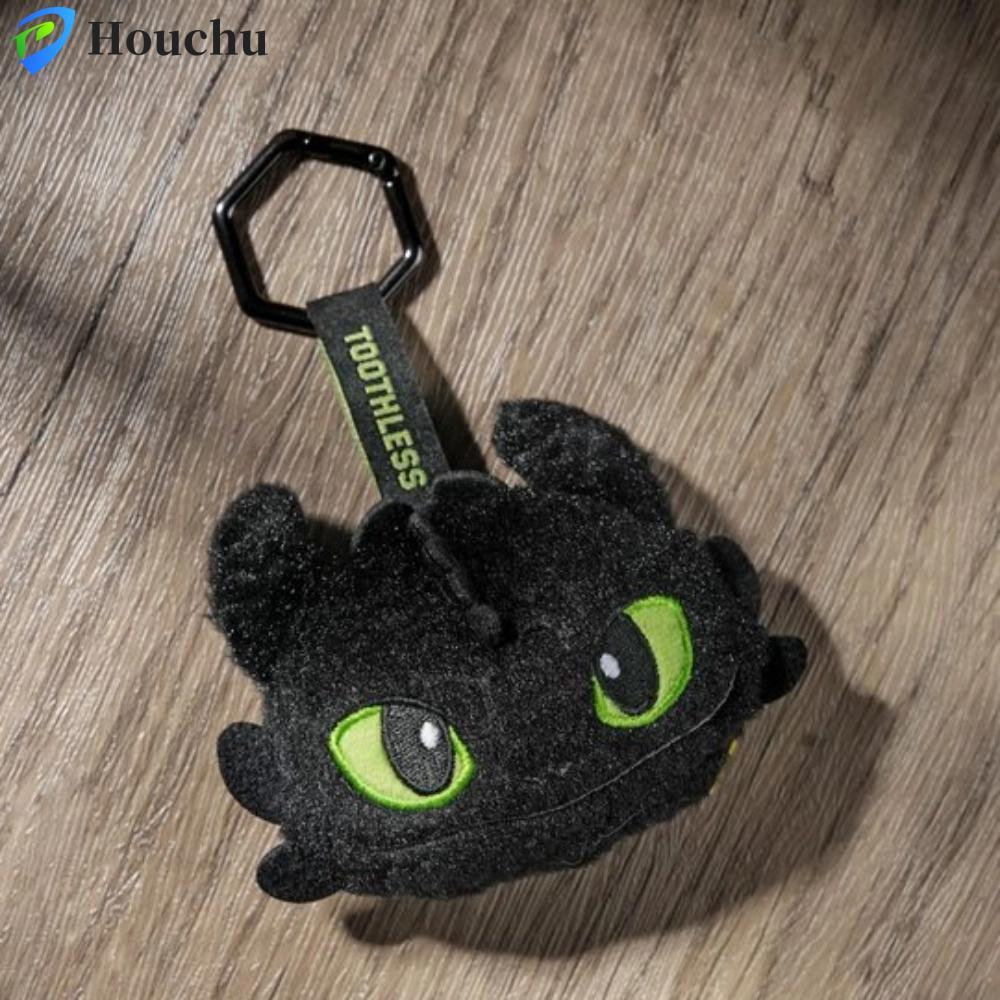 HOUCHU Làm thế nào để huấn luyện rồng của bạn Móc khóa, Mặt dây chuyền không răng mềm mại sang trọng