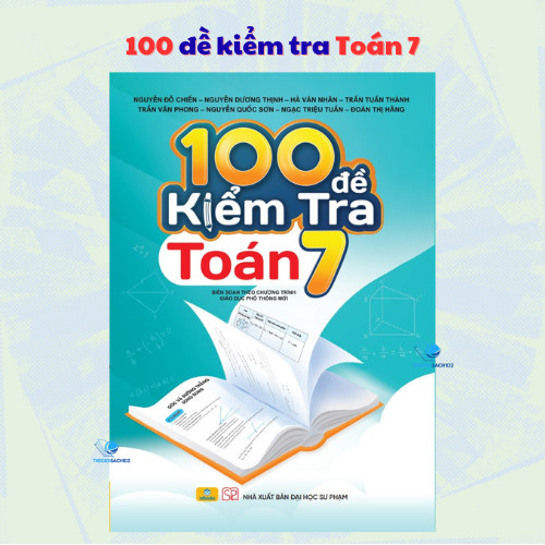 Sách - 100 đề kiểm tra Toán 7