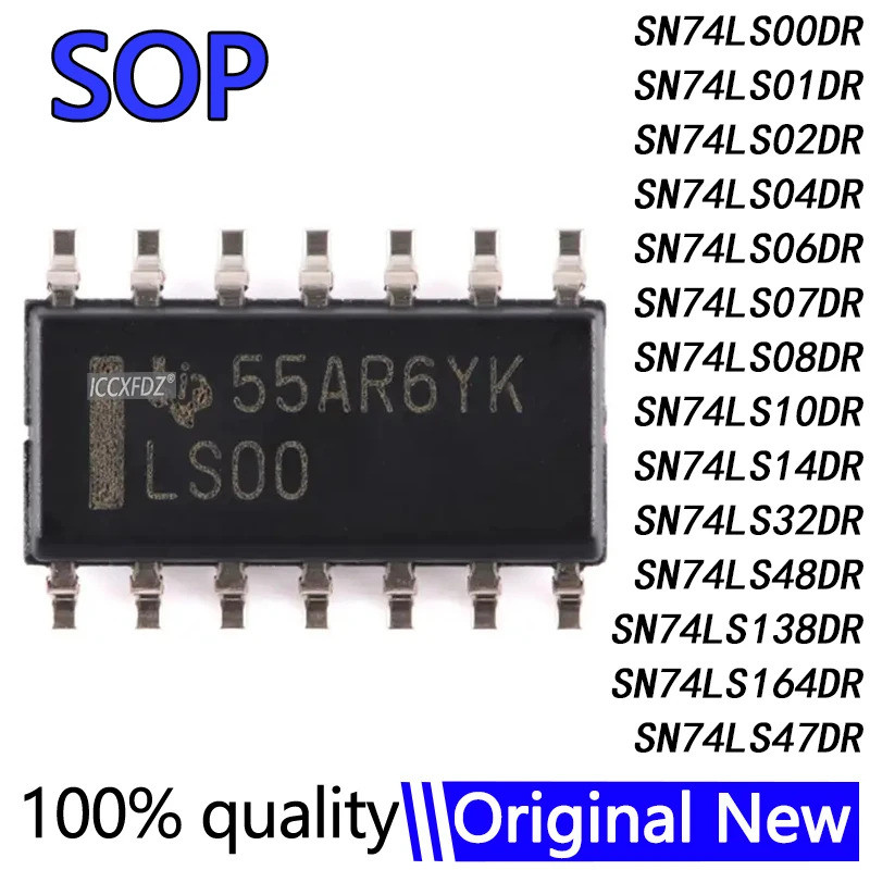 5 CHIẾC SN74LS00 74LS01 74LS02 74LS04 74LS06 74LS07 74LS08 74LS10 74LS14 74LS32 74LS47 74LS48 74LS13