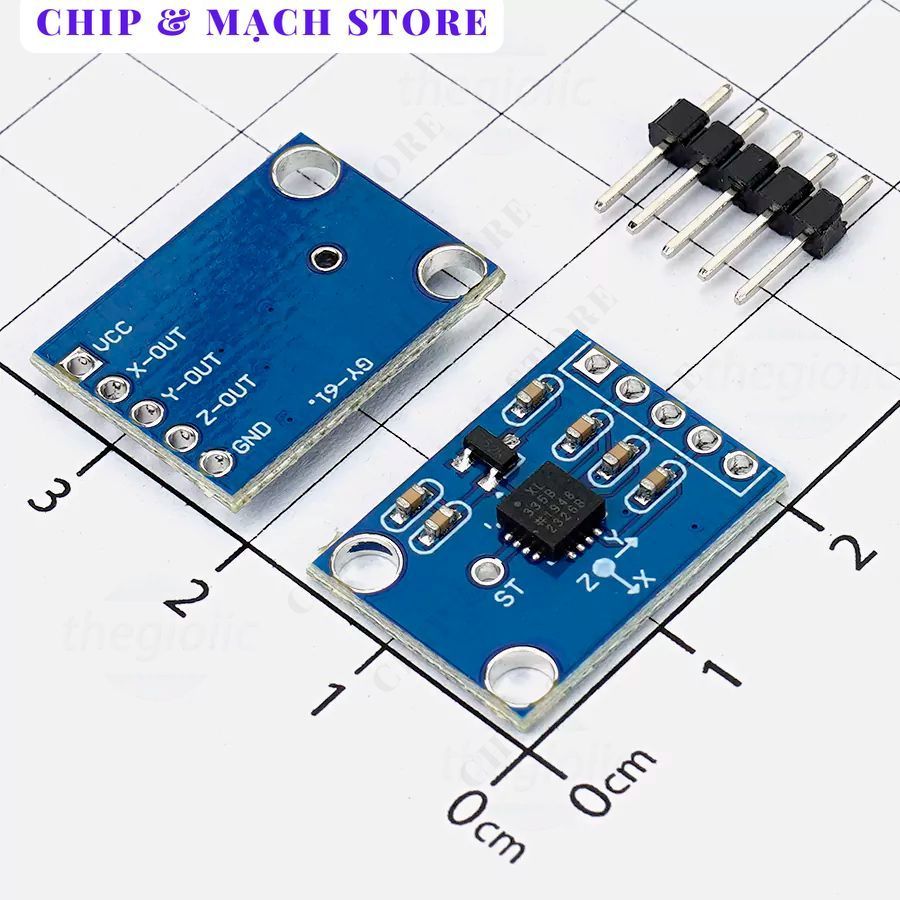 GY-61 ADXL335 Mạch Cảm Biến Gia Tốc Chip & Mạch Store
